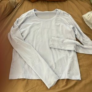 Long Sleeve Race Length Swiftly - Pastel Blue